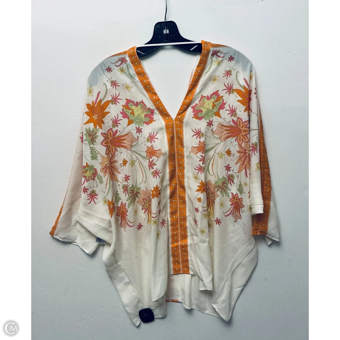 Top Short Sleeve By Rose And Olive In Orange, Size: Xl
