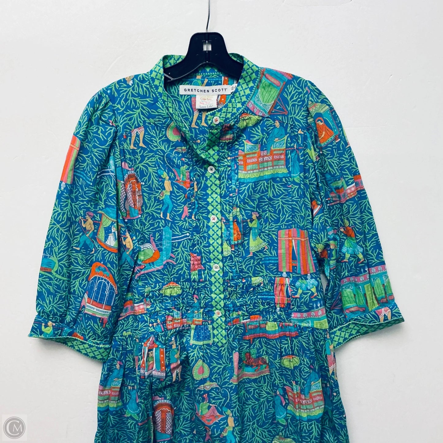 Dress Casual Midi By Gretchen Scott In Green, Size: M