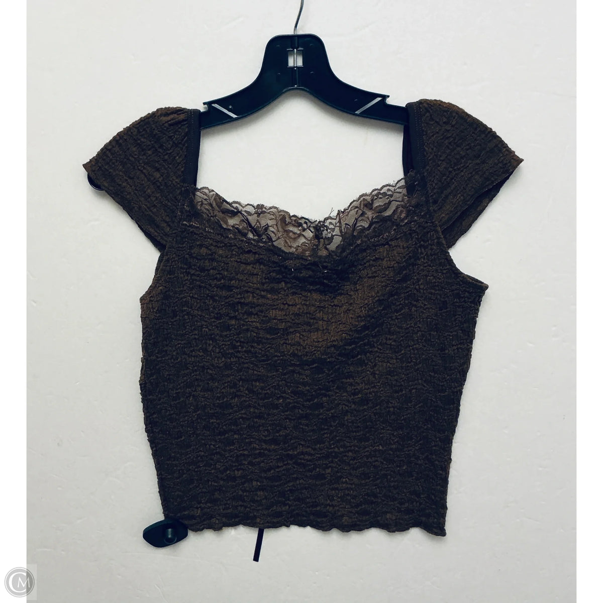 Top Sleeveless Basic By Earthbound In Brown, Size: S