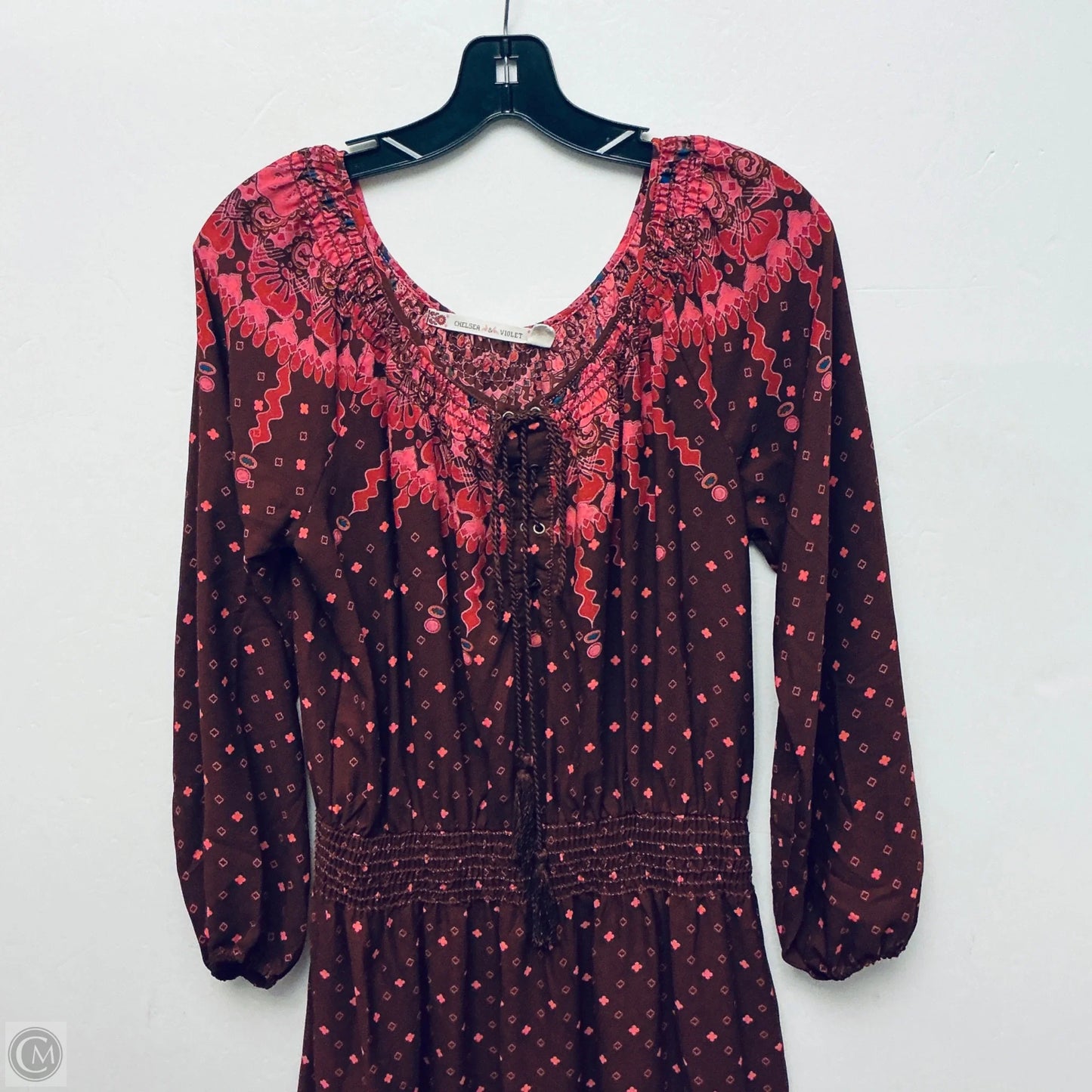 Dress Casual Maxi By Chelsea And Violet In Maroon, Size: L