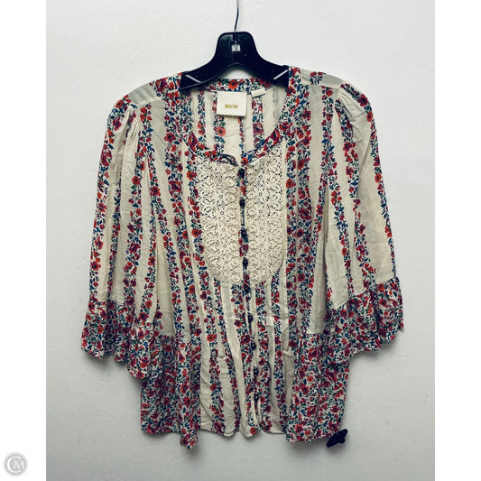 Top Long Sleeve Basic By Maeve In Cream, Size: M