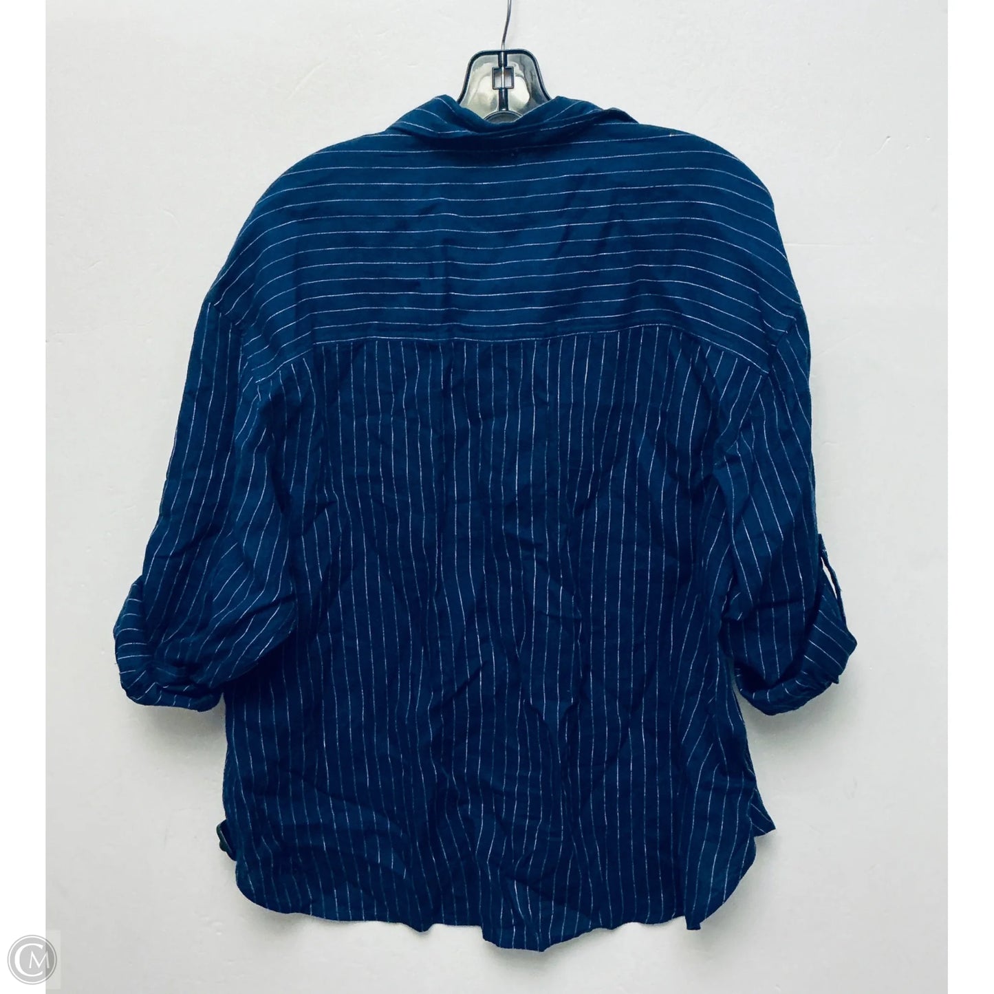 Top Long Sleeve By Babaton In Navy, Size: S