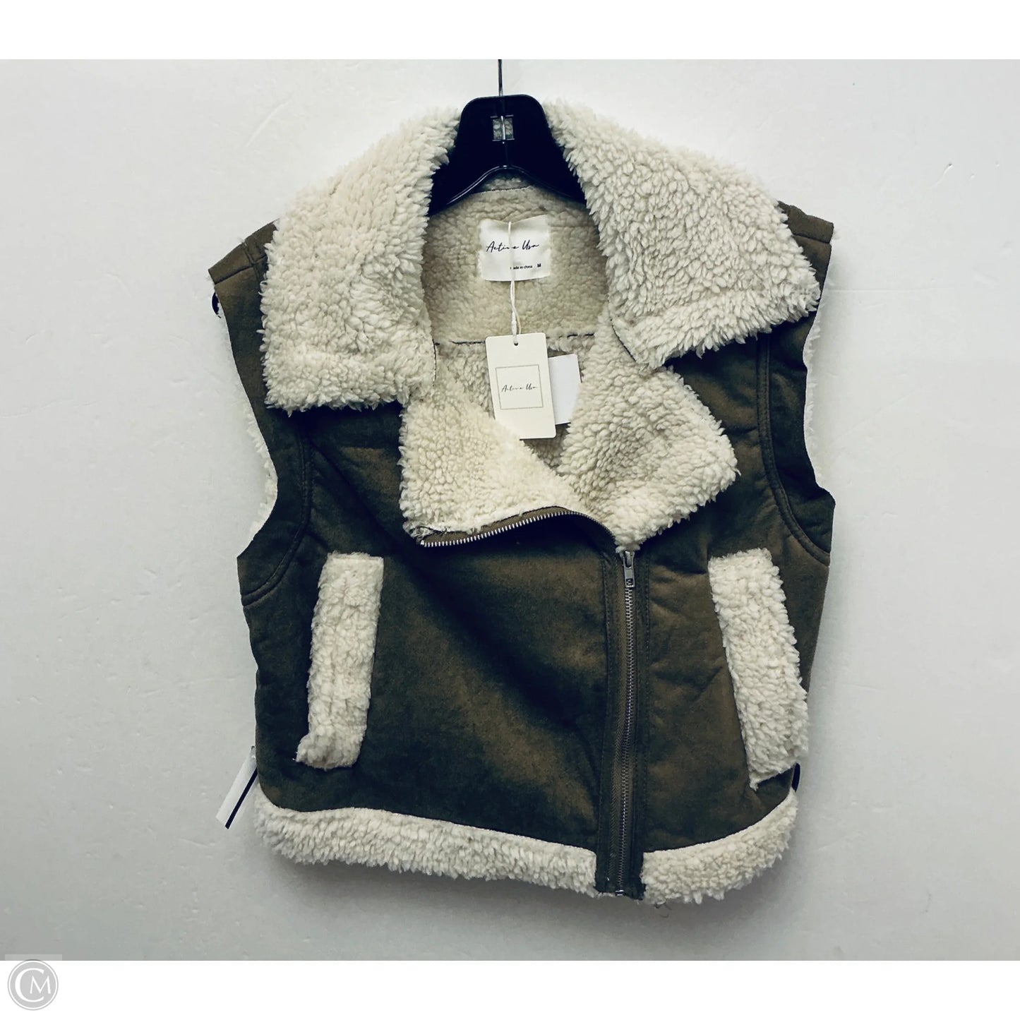 Vest Other By Active Usa In Brown, Size: M