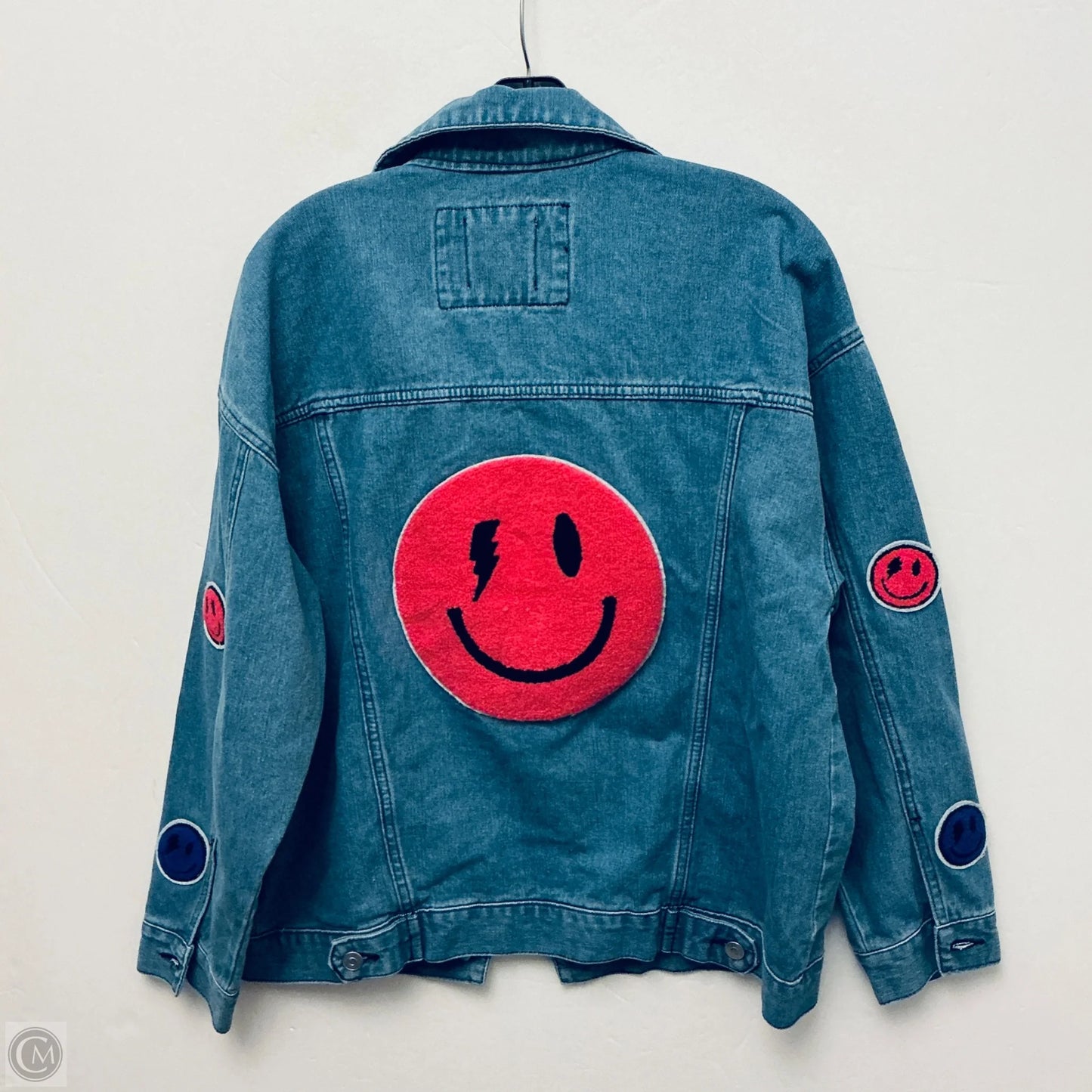 Jacket Denim By Fantastic Fawn In Blue Denim, Size: S