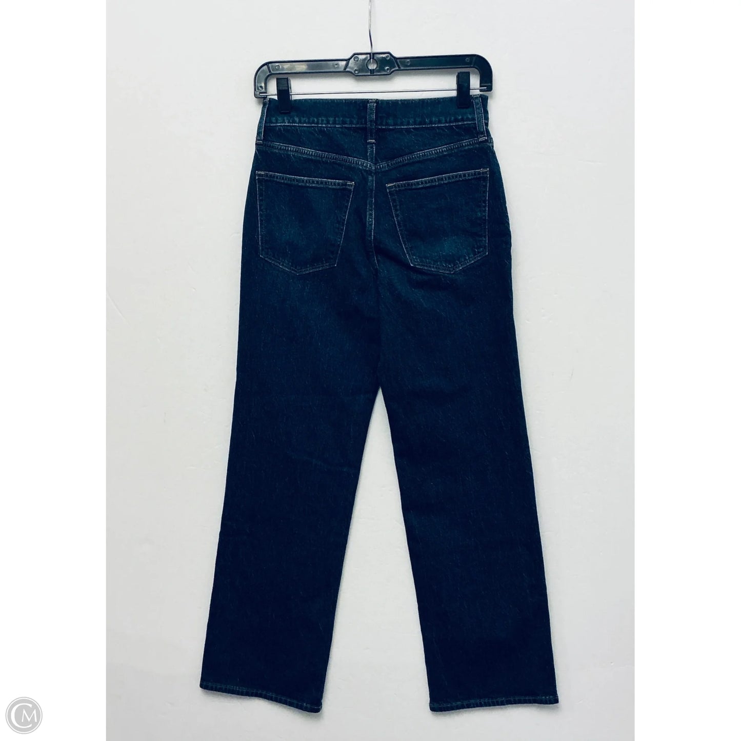 Jeans Straight By J. Crew In Blue Denim, Size: 0