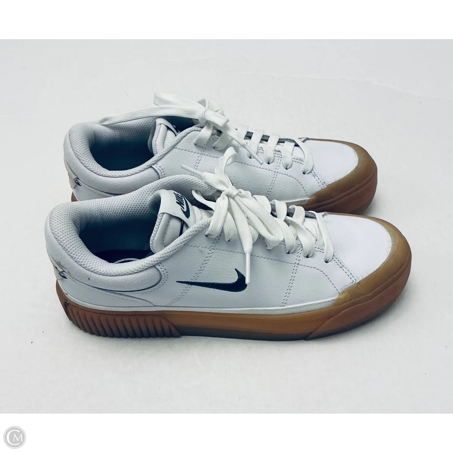 Shoes Athletic By Nike In White, Size: 8.5