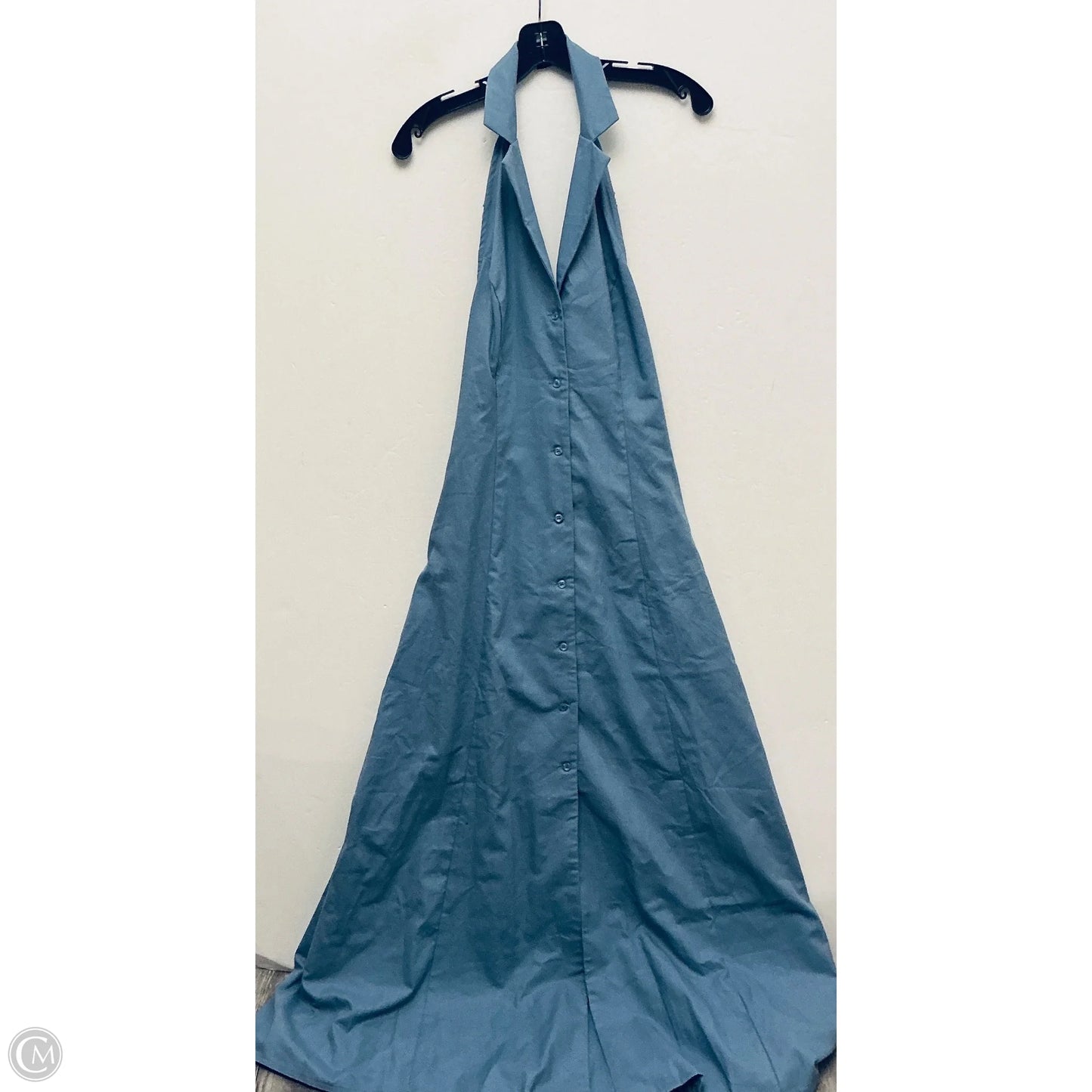 Dress Casual Maxi By Pretty Little Thing In Blue, Size: 8
