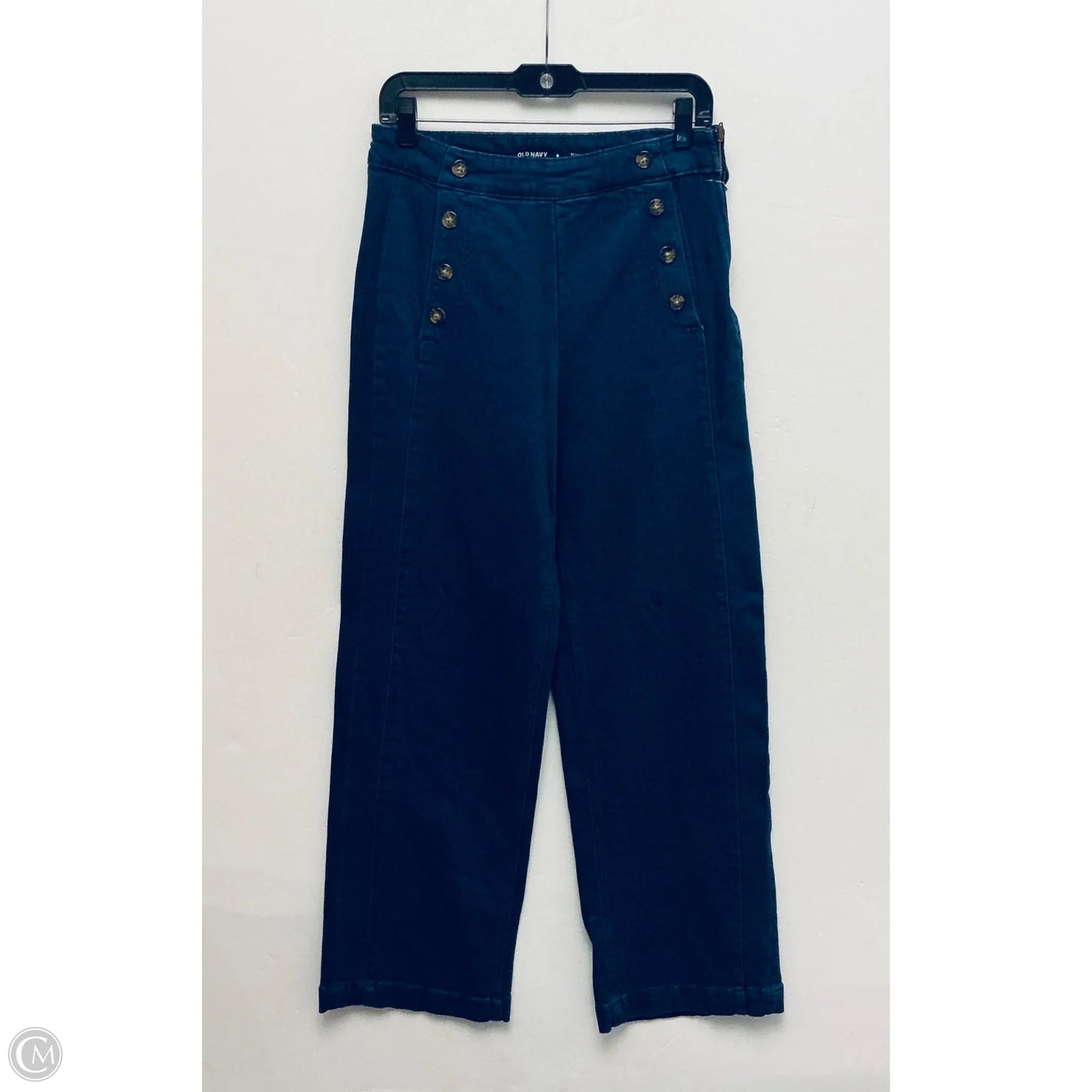 Jeans Wide Leg By Old Navy In Blue Denim, Size: 6