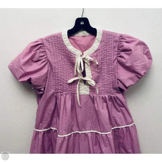 Dress Casual Short By Entro In Purple, Size: M