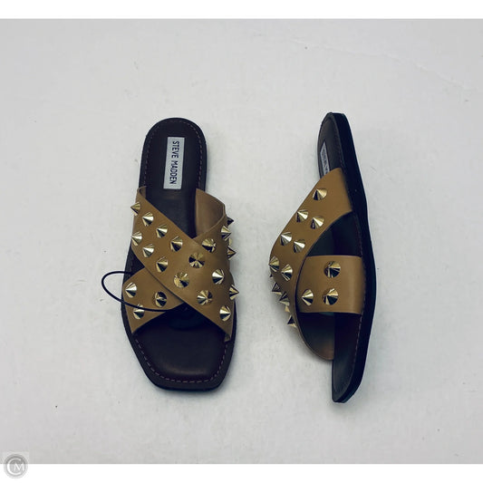 Sandals Flats By Steve Madden In Yellow, Size: 8.5