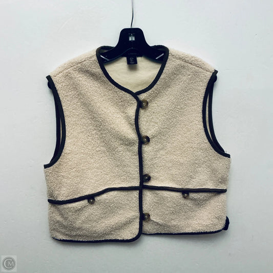 Vest Fleece By House Of Harlow In Tan, Size: S