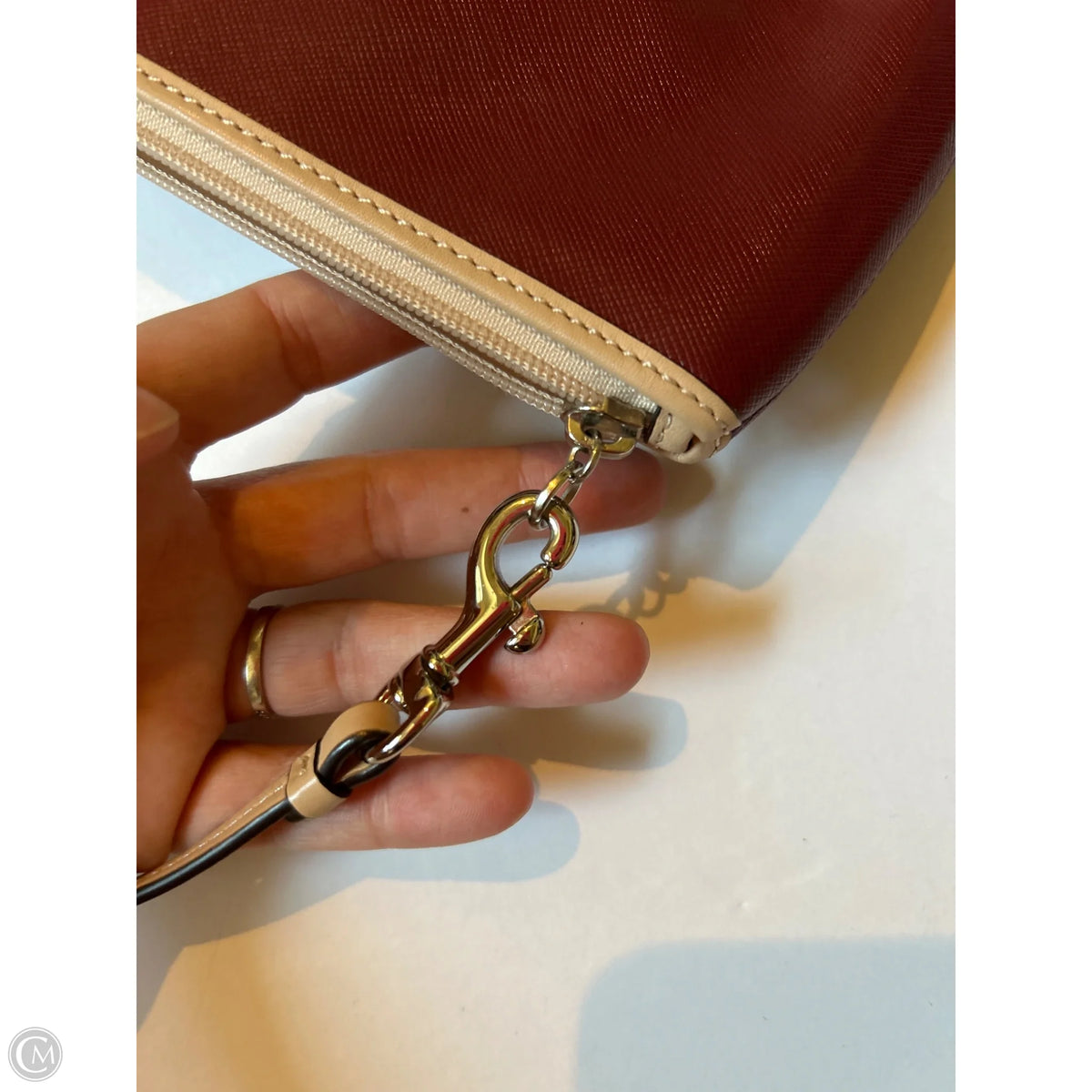 Wristlet Designer By Coach, Size: Large