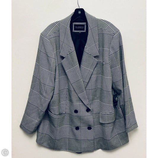 Blazer By Eloquii In Black, Size: 22