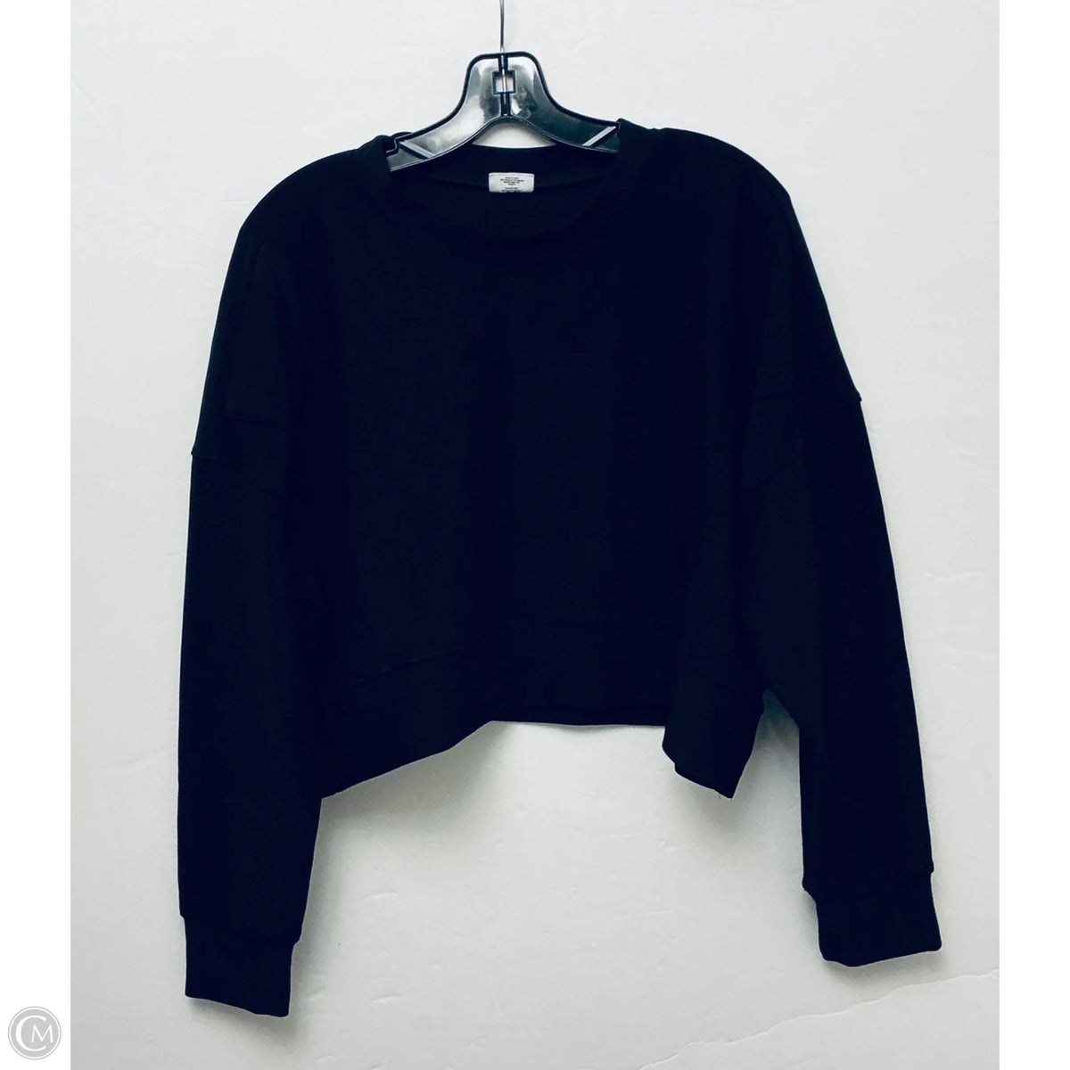 Sweatshirt Collar By Cme In Black, Size: M