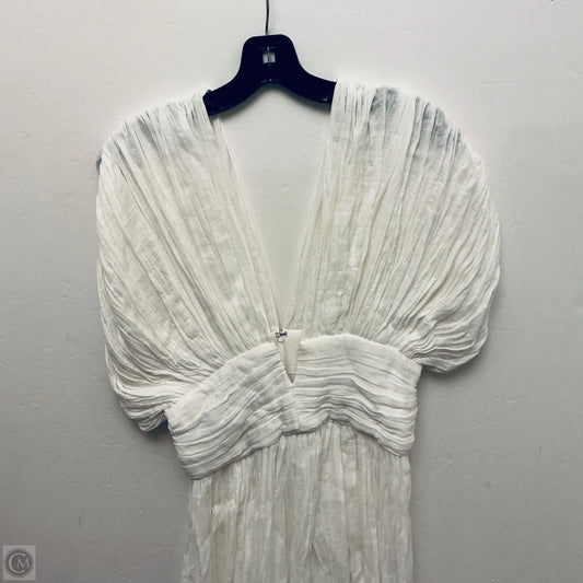 Dress Casual Maxi By Clothes Mentor In White, Size: M