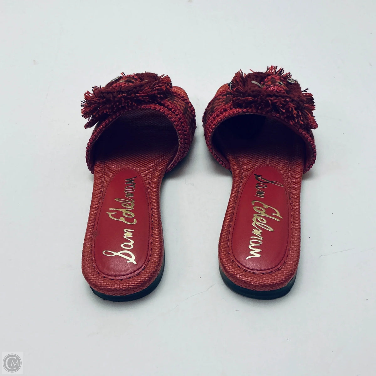 Sandals Flats By Sam Edelman In Red, Size: 6