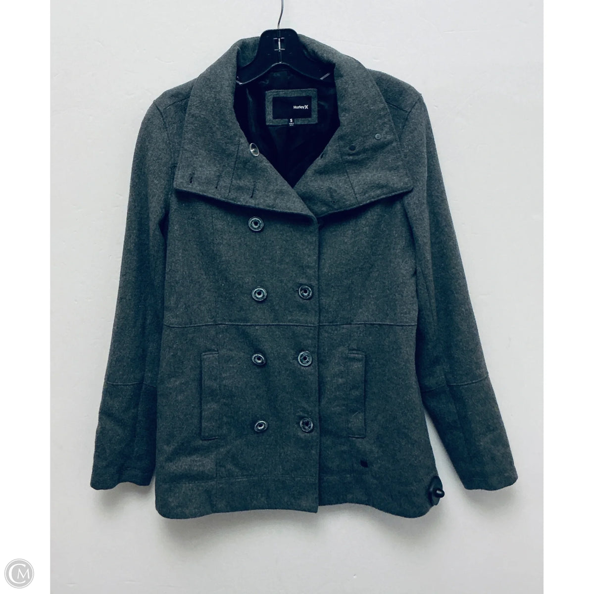 Jacket Other By Hurley In Grey, Size: S