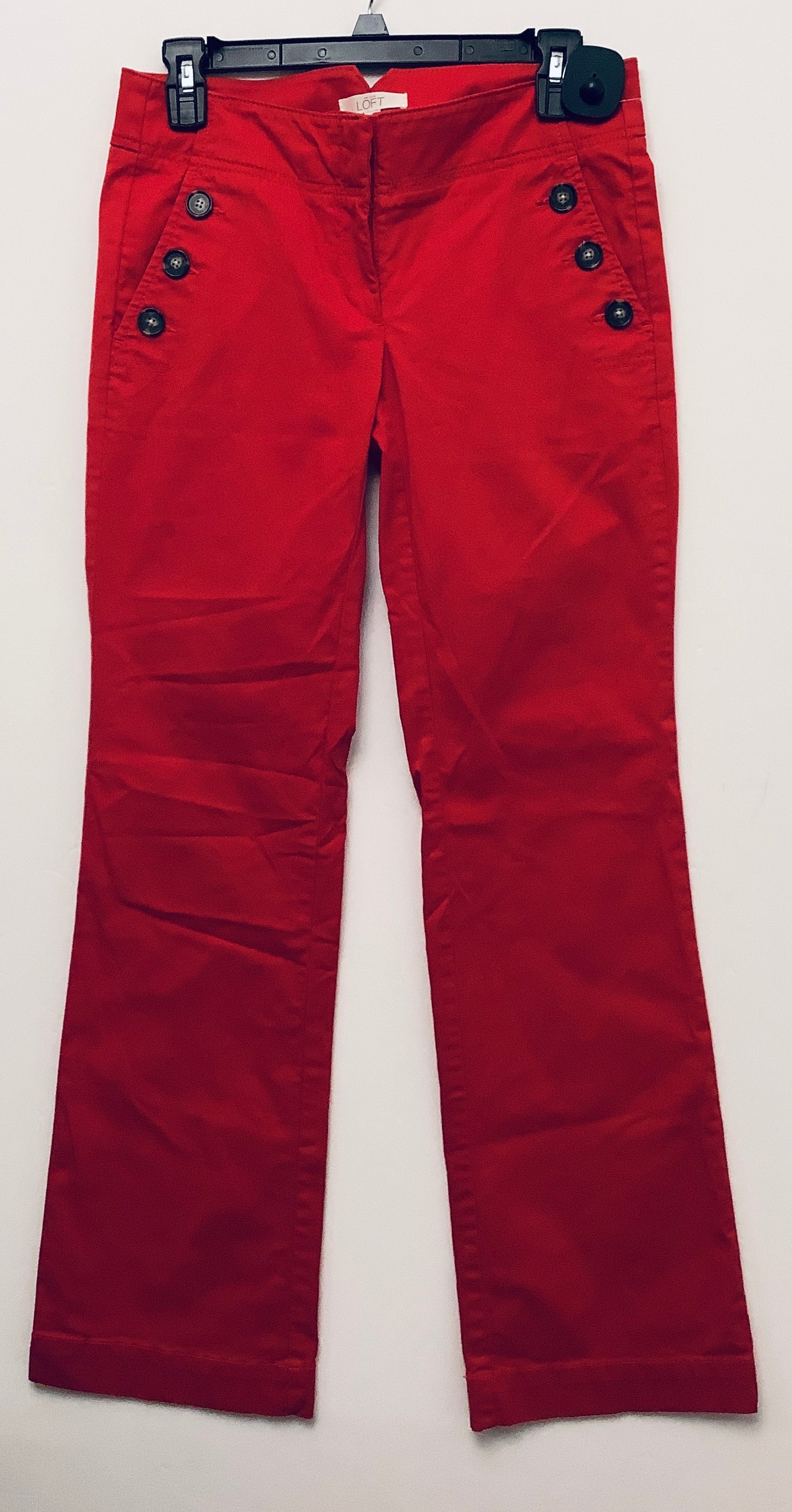 Pants Lounge By Loft In Red, Size: 0