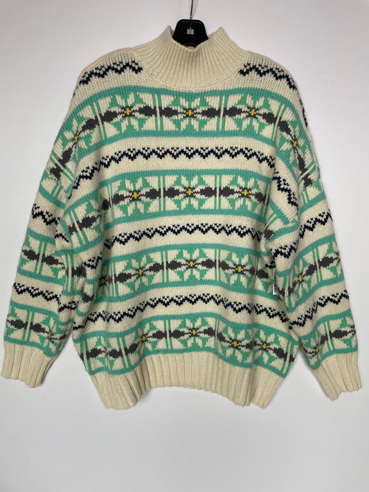 Sweater By American Eagle In White, Size: L