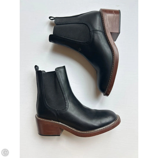 Boots Ankle Heels By Steve Madden In Black, Size: 11