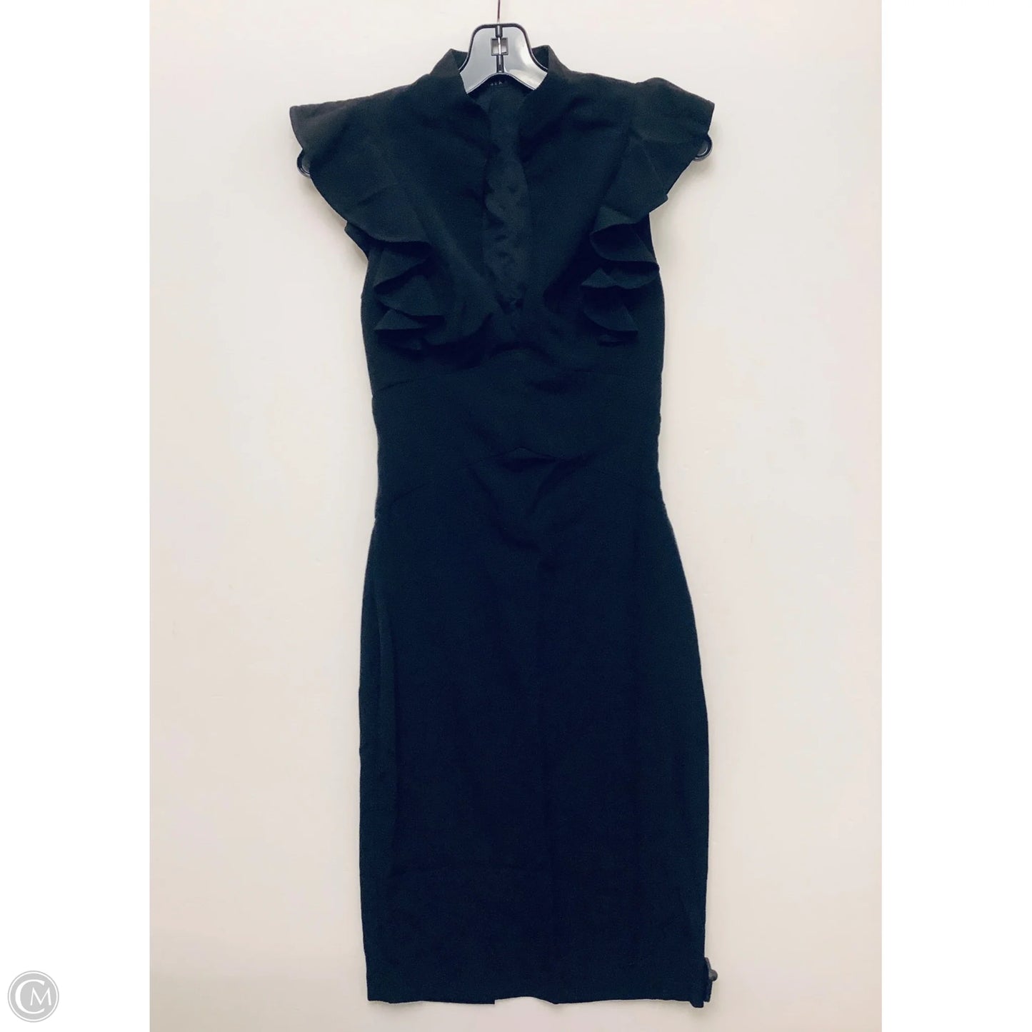 Dress Casual Midi By Black Halo In Black, Size: 2