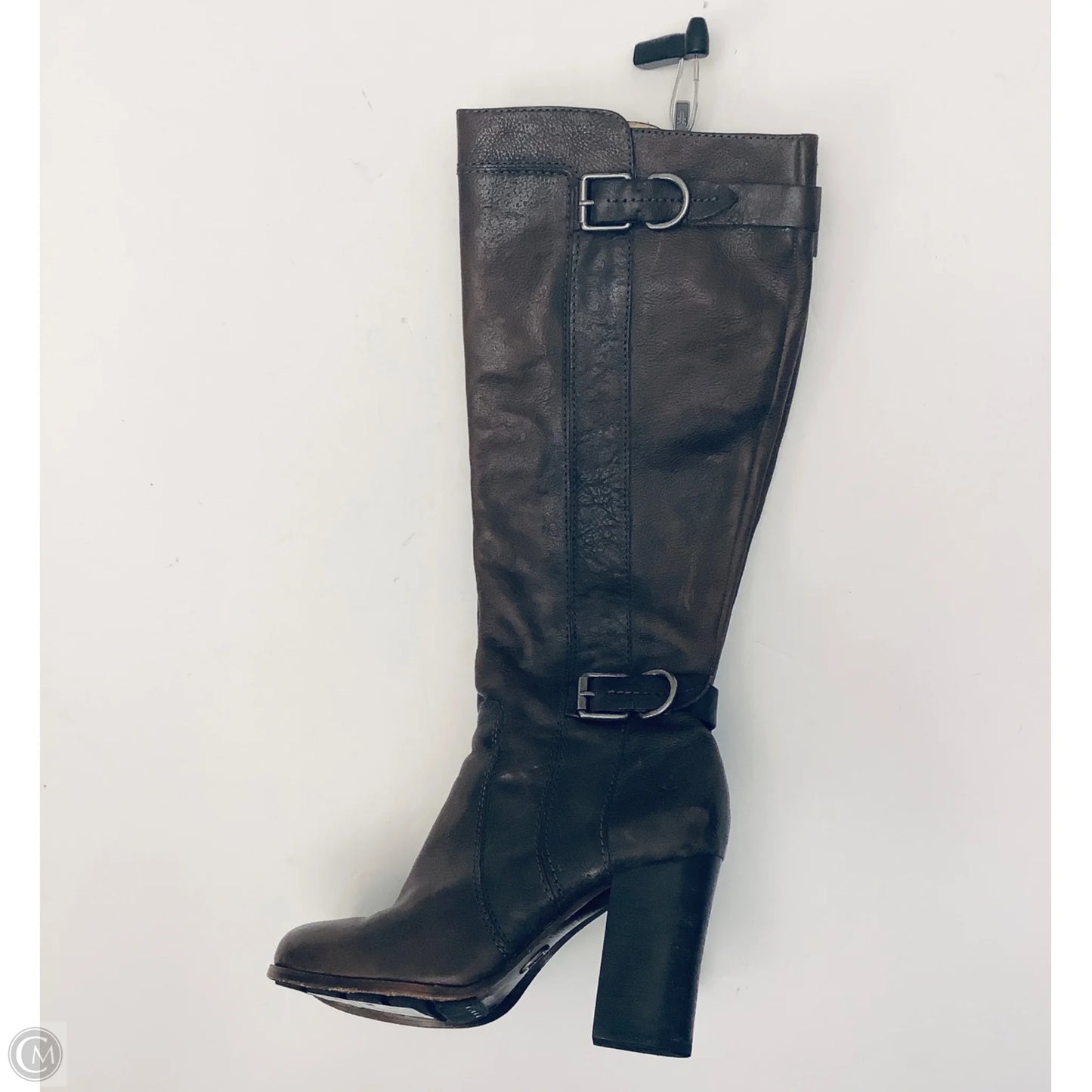 Boots Designer By Frye In Brown, Size: 7.5