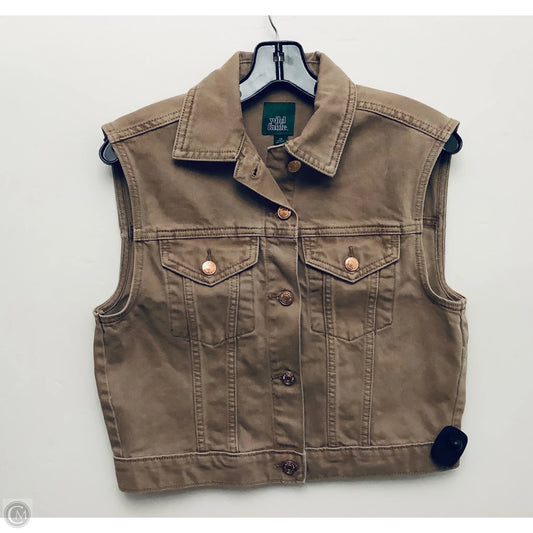 Vest Other By Wild Fable In Brown, Size: Xs