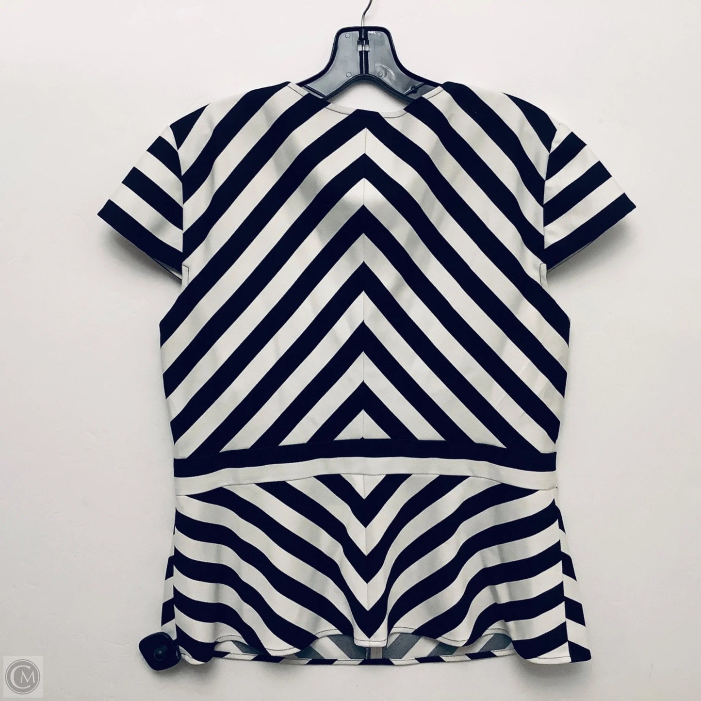 Top Sleeveless Basic By Ann Taylor In Striped Pattern, Size: 12