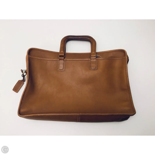 Laptop Bag Designer By Coach, Size: Large
