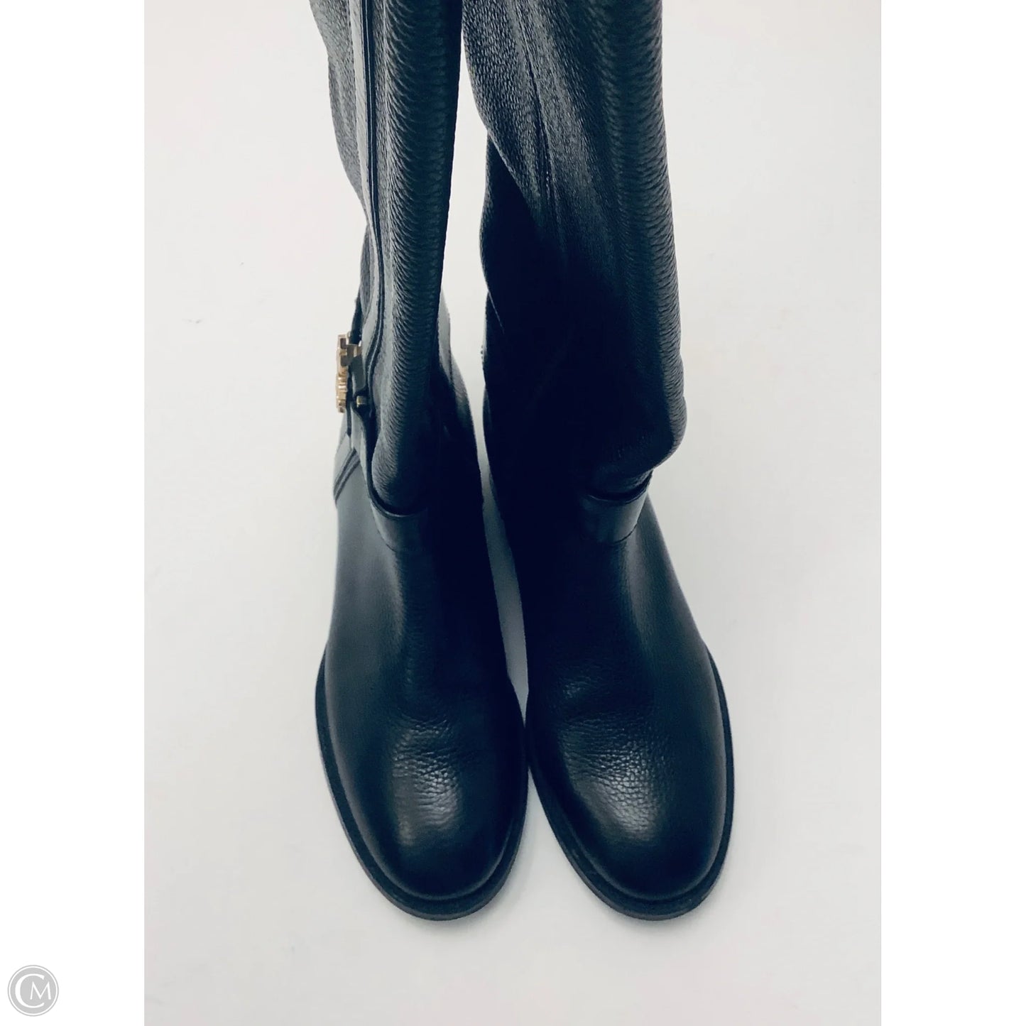 Boots Designer By Tory Burch In Black, Size: 7.5