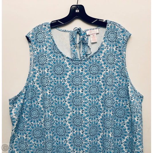 Dress Casual Short By Stella In Blue, Size: 3x