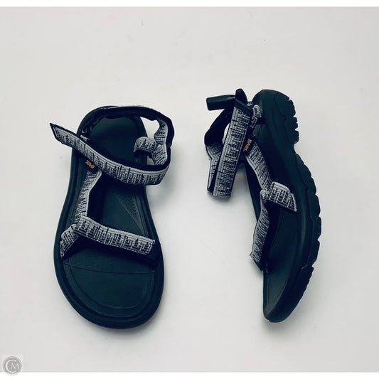Sandals Flats By Teva In Black, Size: 10