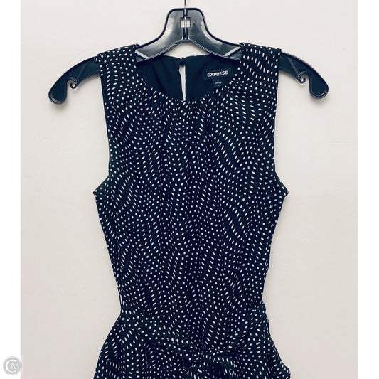 Dress Casual Short By Express In Black, Size: Xs