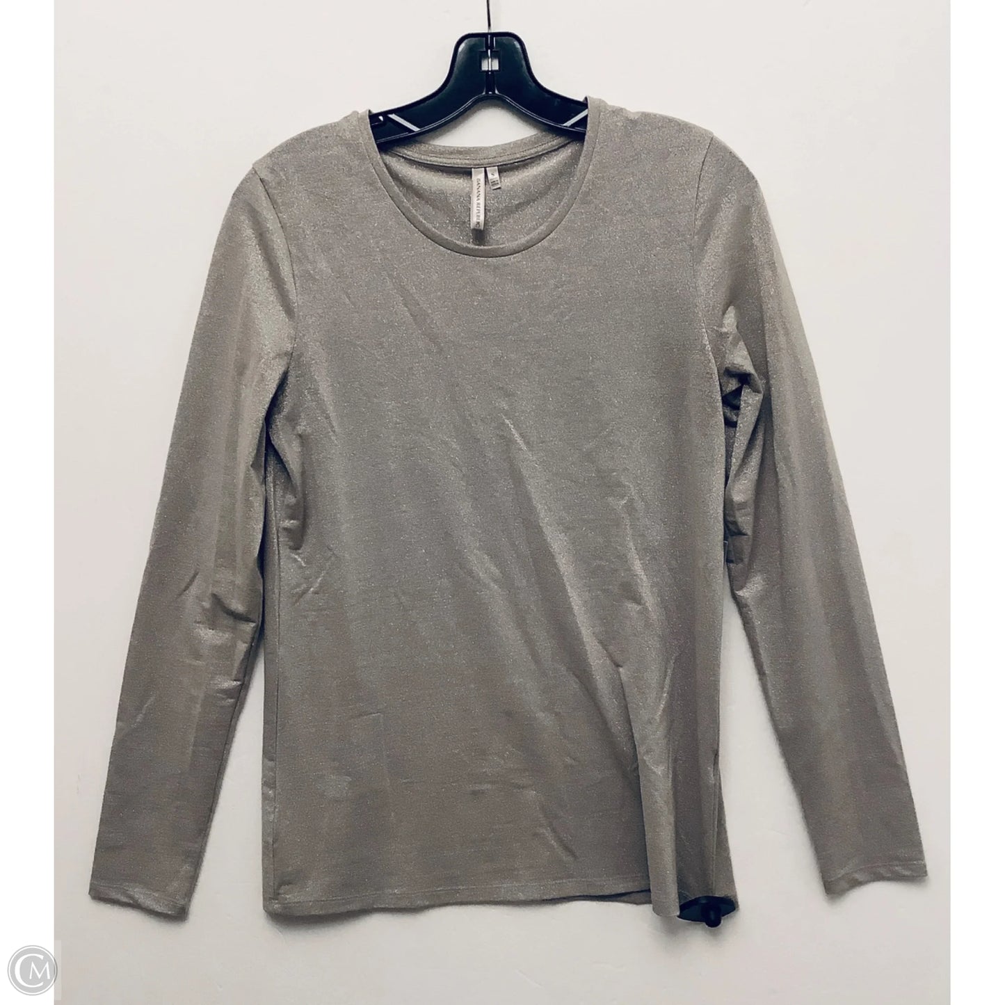 Top Long Sleeve Basic By Banana Republic In Gold, Size: S