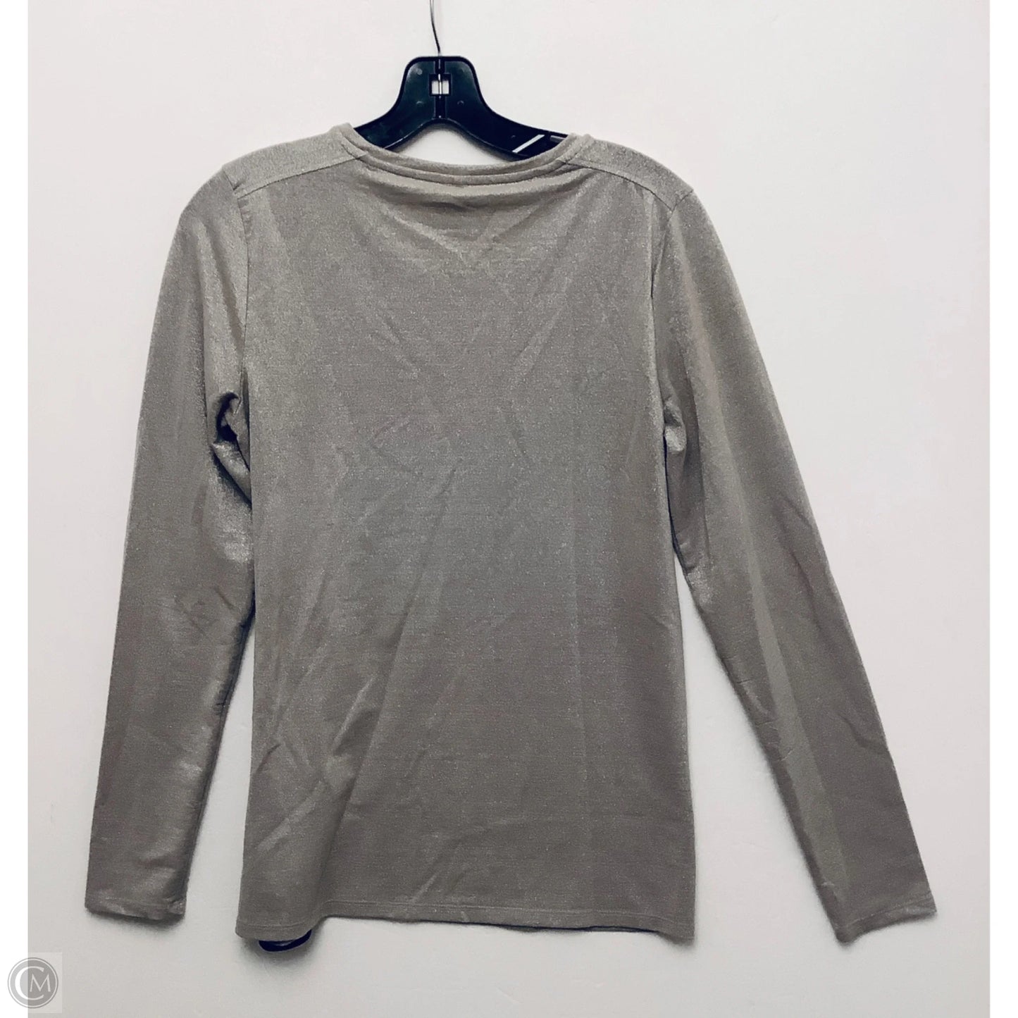 Top Long Sleeve Basic By Banana Republic In Gold, Size: S