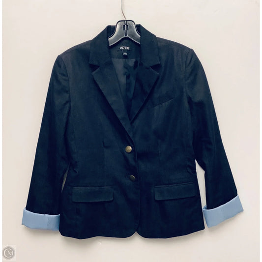 Blazer By Apt 9 In Black, Size: 4