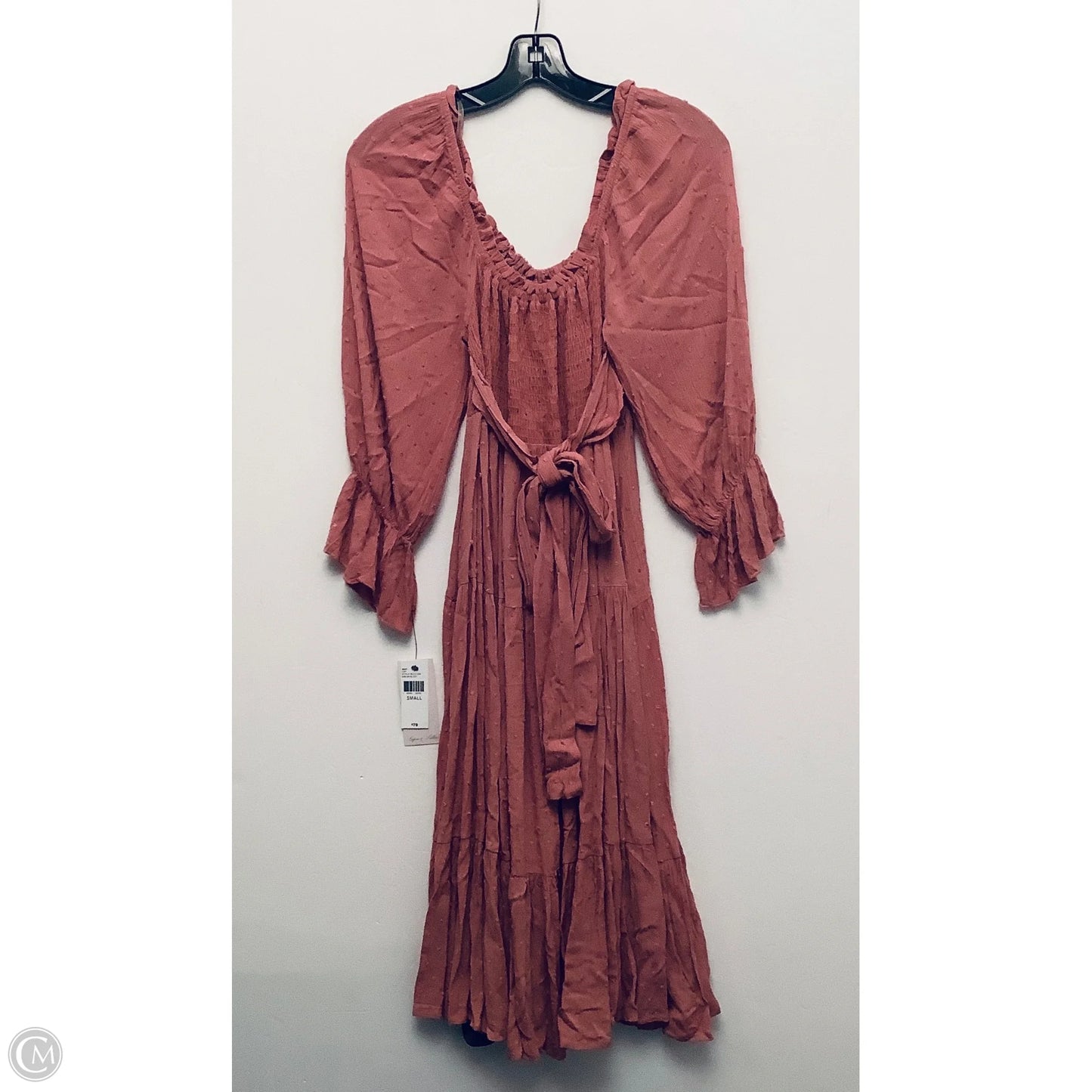 Dress Casual Midi By Lapis In Pink, Size: S