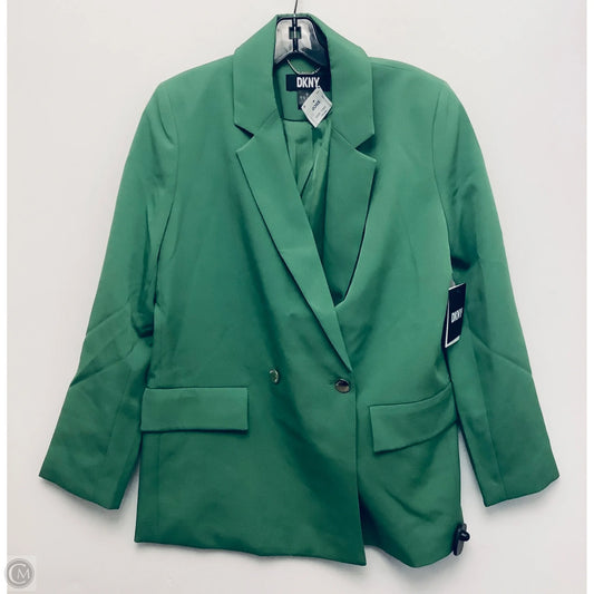 Blazer By Donna Karan In Green, Size: 8