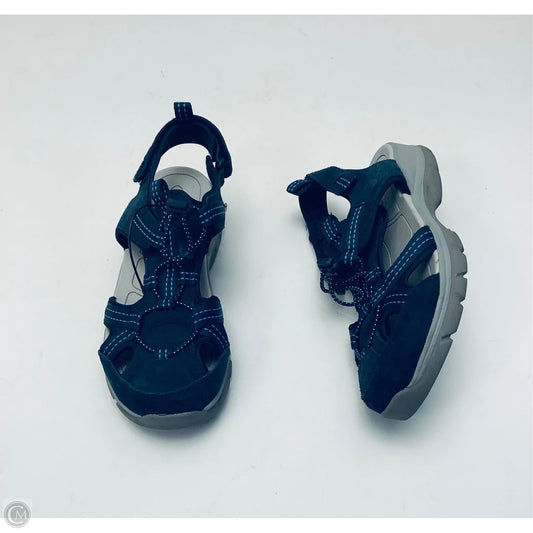Sandals Sport By Lands End In Blue, Size: 7.5