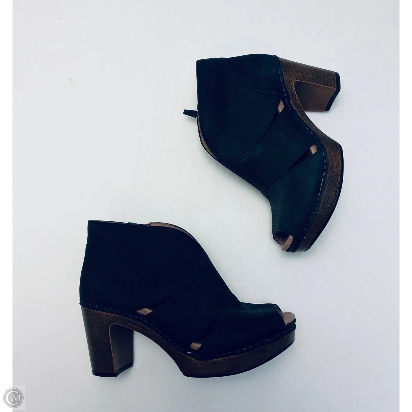 Boots Ankle Heels By Dansko In Black, Size: 6