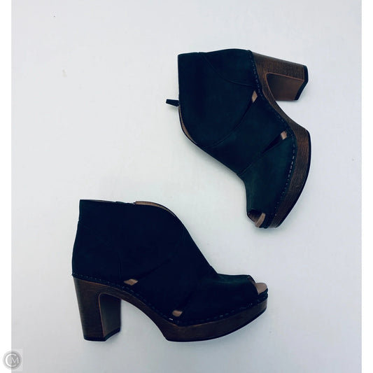 Boots Ankle Heels By Dansko In Black, Size: 6