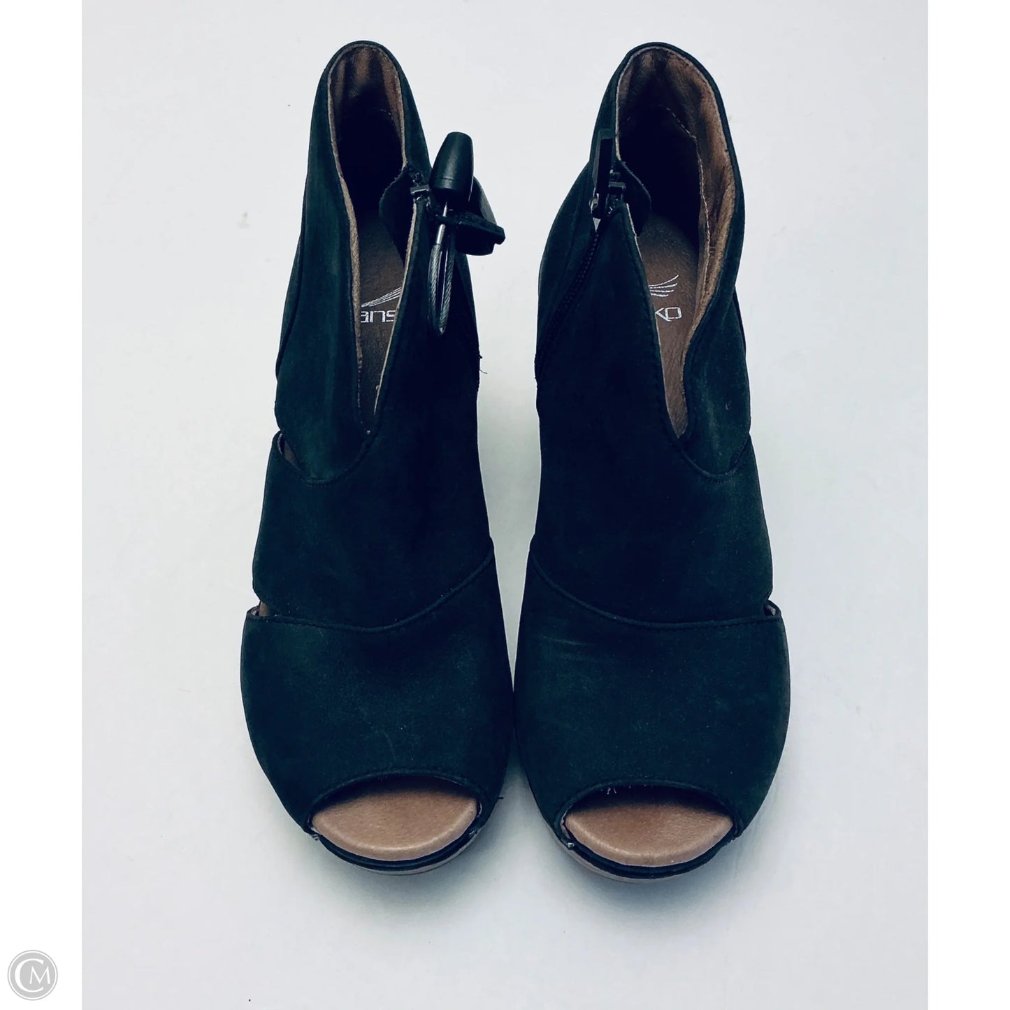 Boots Ankle Heels By Dansko In Black, Size: 6