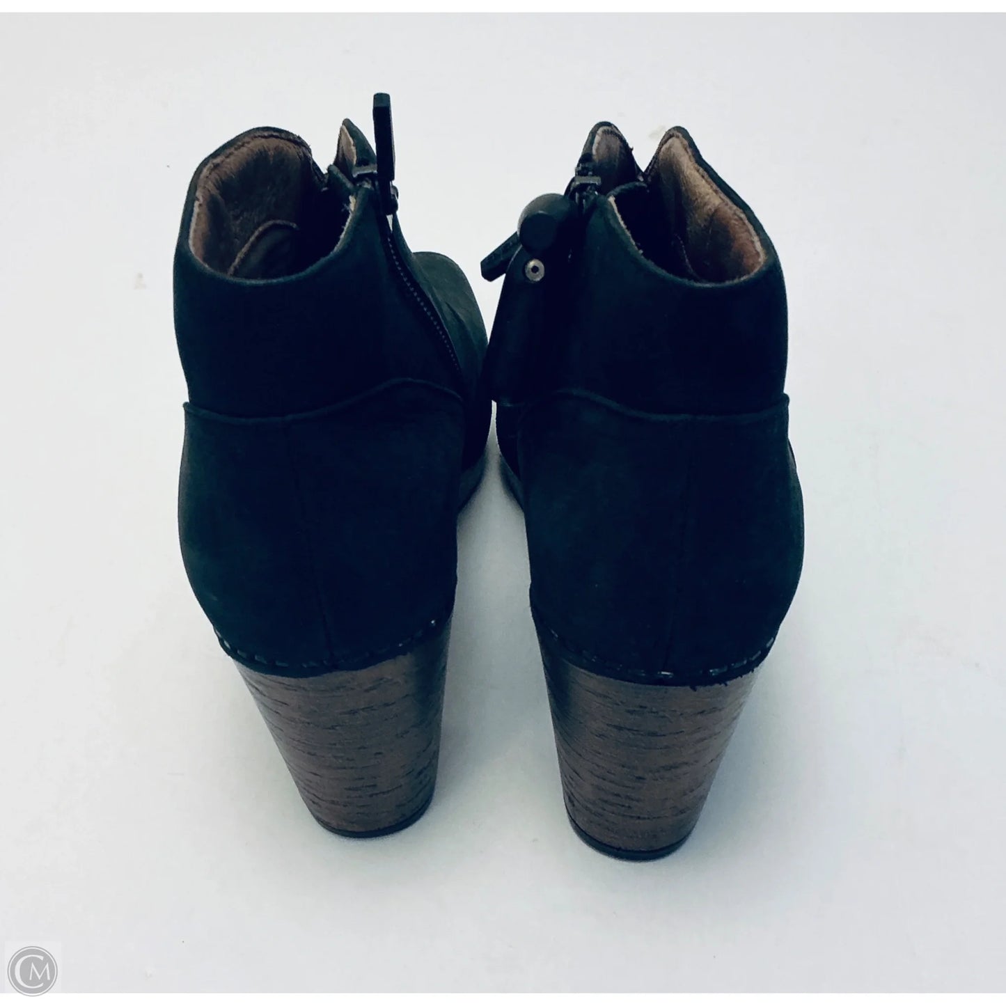 Boots Ankle Heels By Dansko In Black, Size: 6