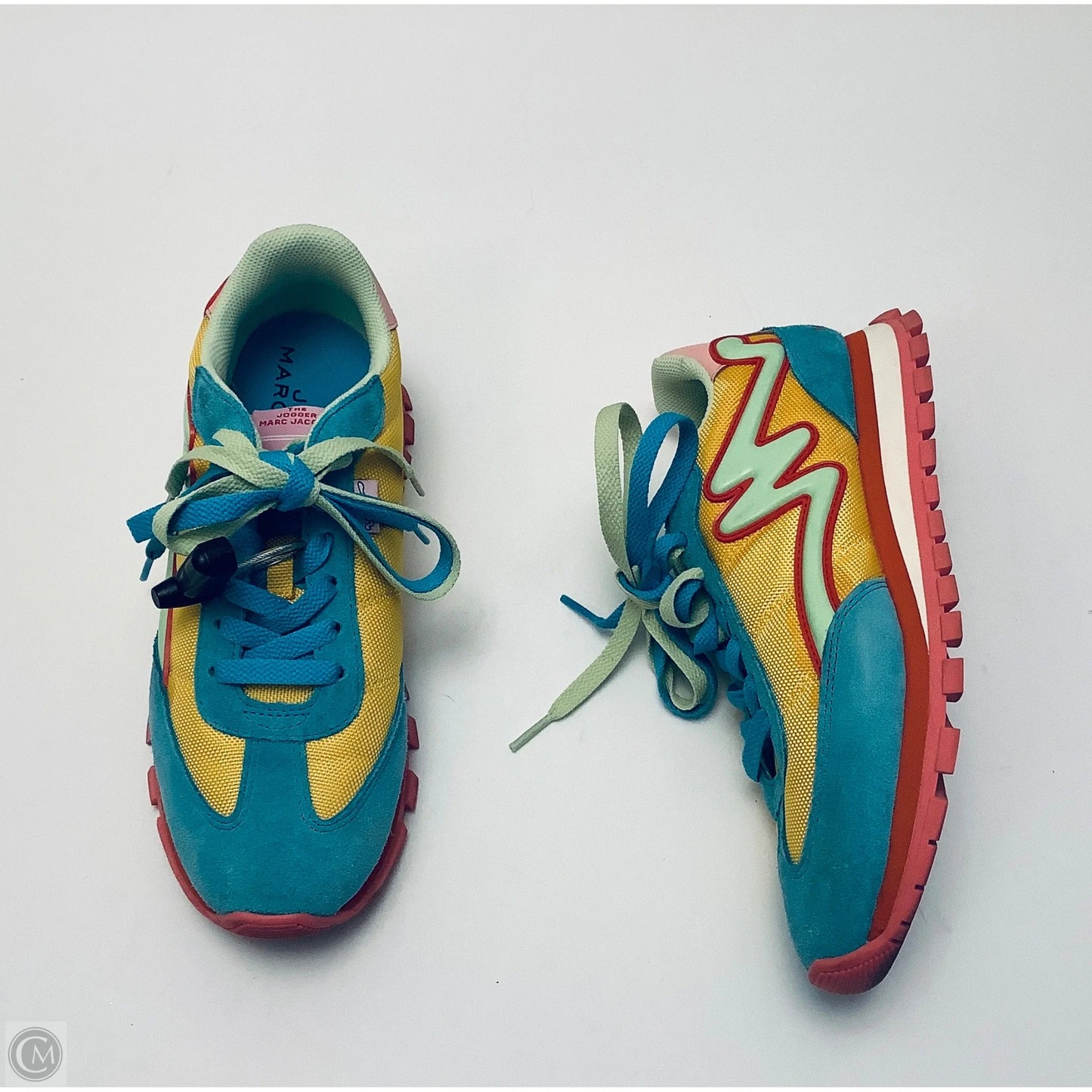 Shoes Luxury Designer By Marc Jacobs In Multi-colored, Size: 8.5