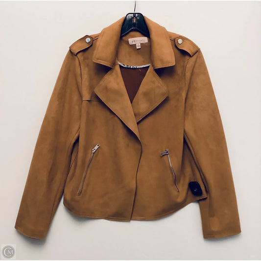 Jacket Other By Philosophy In Brown, Size: L