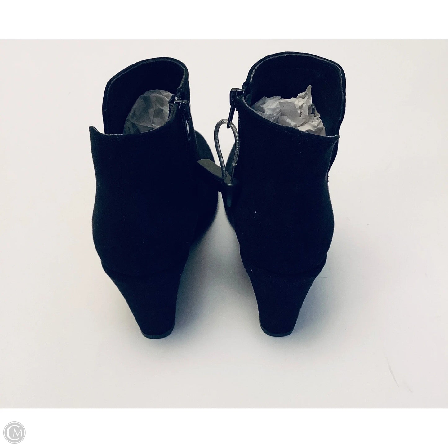 Boots Ankle Heels By Rampage In Black, Size: 6.5