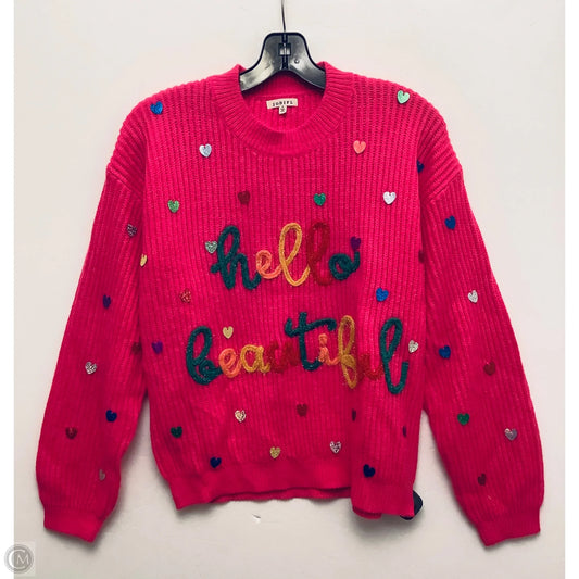 Sweater By Jodifl In Pink, Size: S