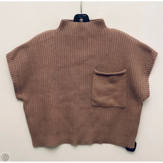 Top Sleeveless Basic By Entro In Brown, Size: S