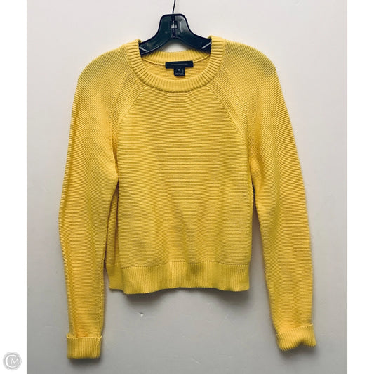 Sweater By French Connection In Yellow, Size: M