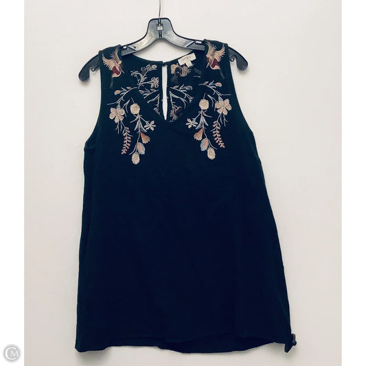 Top Sleeveless Basic By Umgee In Black, Size: L